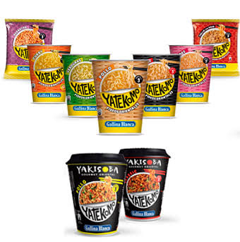 Gallina Blanca Yatekomo & Yakisoba Noodles