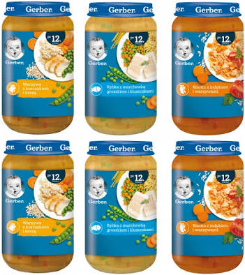 Gerber Baby Meal Jars (12+ Months)